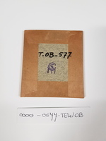 0000-0577-TEK b.jpg; 0000-0577-TEK/OB; Miniatuurportret van een onbekende vrouw; waterverf